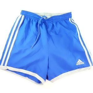 Adidas 3 Stripe Blue Gray Adizero Climacool Shorts